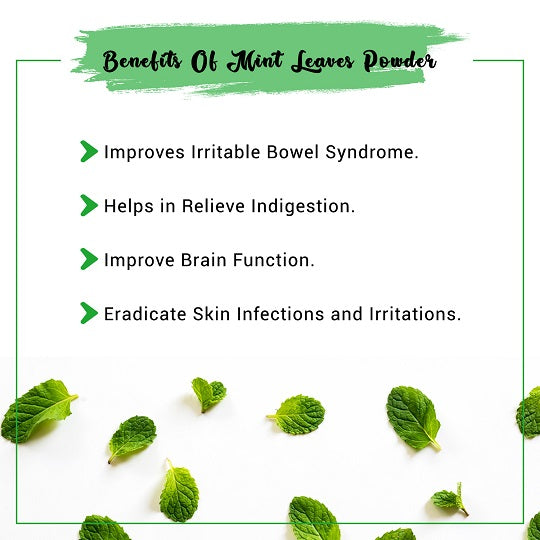 Mint Leaves Powder Benefits