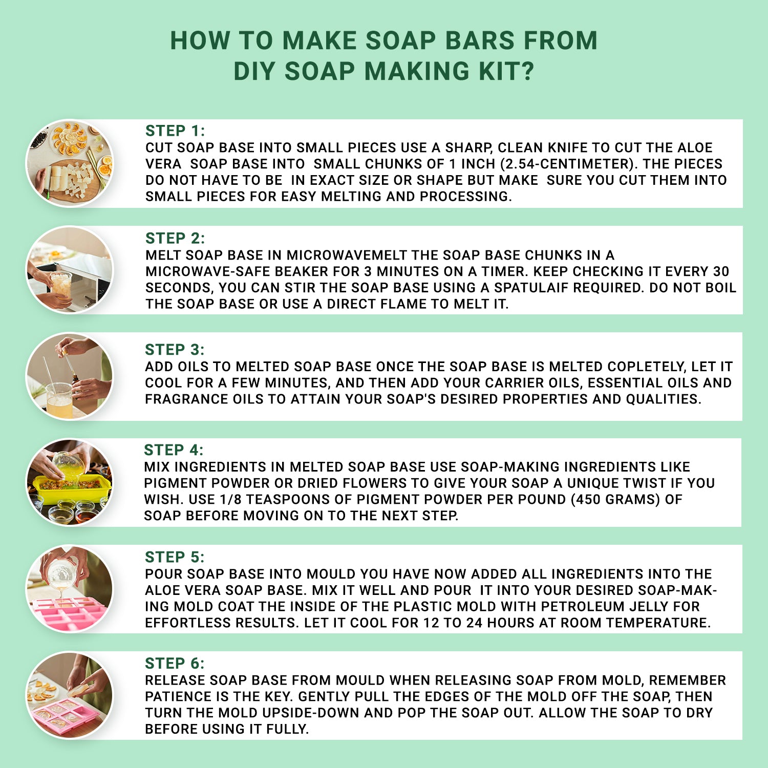 Aloe Vera Soap Making Kit