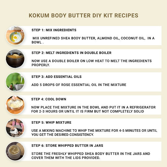 Kokum Body Butter Making Kit Recipes