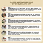 Candle Making Kit Recipe Steps
