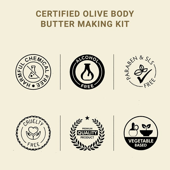 Homemade Olive Body Butter Making Kit