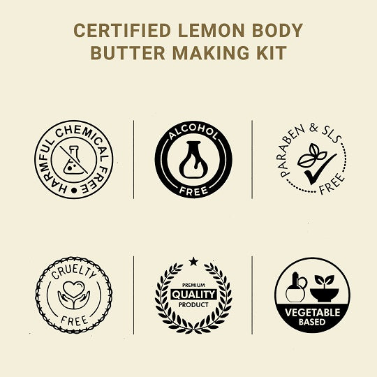 Homeamde Lemon Body Butter Making Kit 