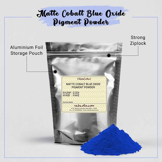 Matte Cobalt Blue Oxide Pigment Powder