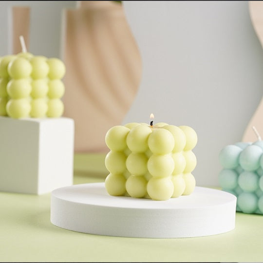 Bubble Candle Mould Uses