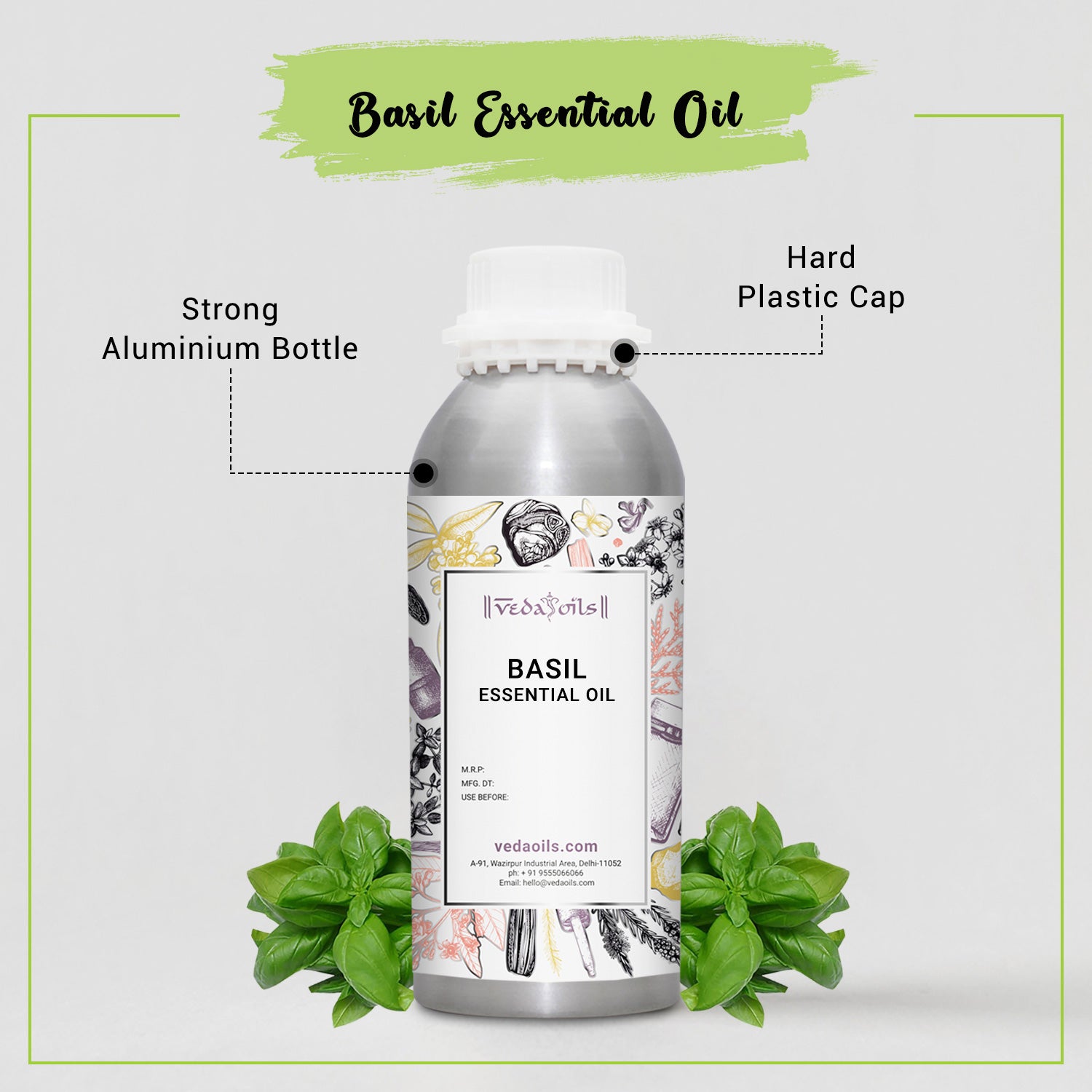 Buy Basil Sweet Essential Oil