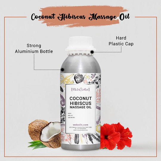 Buy Coconut Hibiscus Massage Oil
