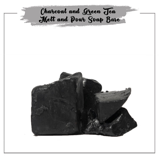 Charcoal and Green Tea Melt and Pour Soap Base Wholesale