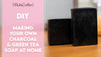 How to Make Charcoal and Green Tea Melt and Pour Soap 