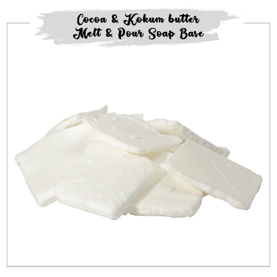 Cocoa & Kokum Butter Melt & Pour Soap Base online 