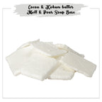 Cocoa & Kokum Butter Melt & Pour Soap Base online 