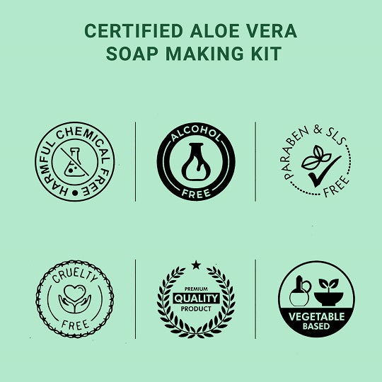 Certified DIY Aloe Vera Soap Making Kit