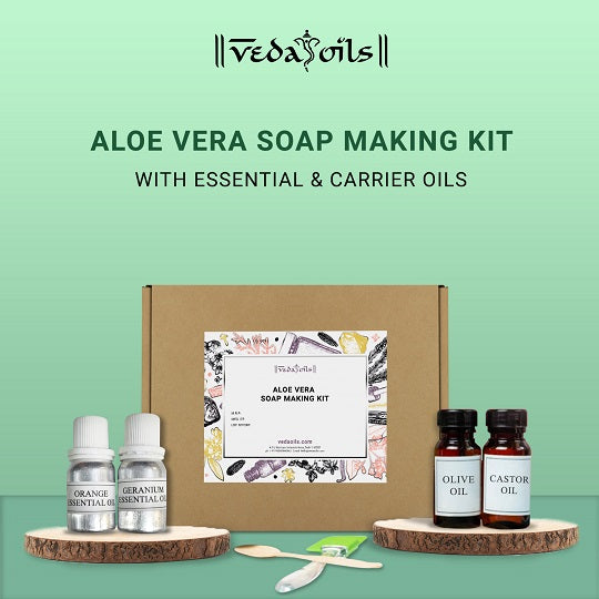 DIY Aloe Vera Soap Making Kit Oils