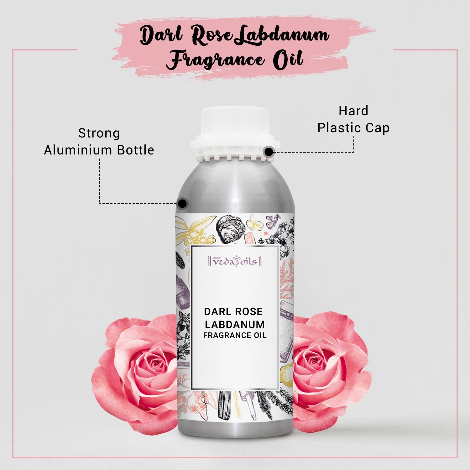Dark Rose Labdanum Fragrance Oil