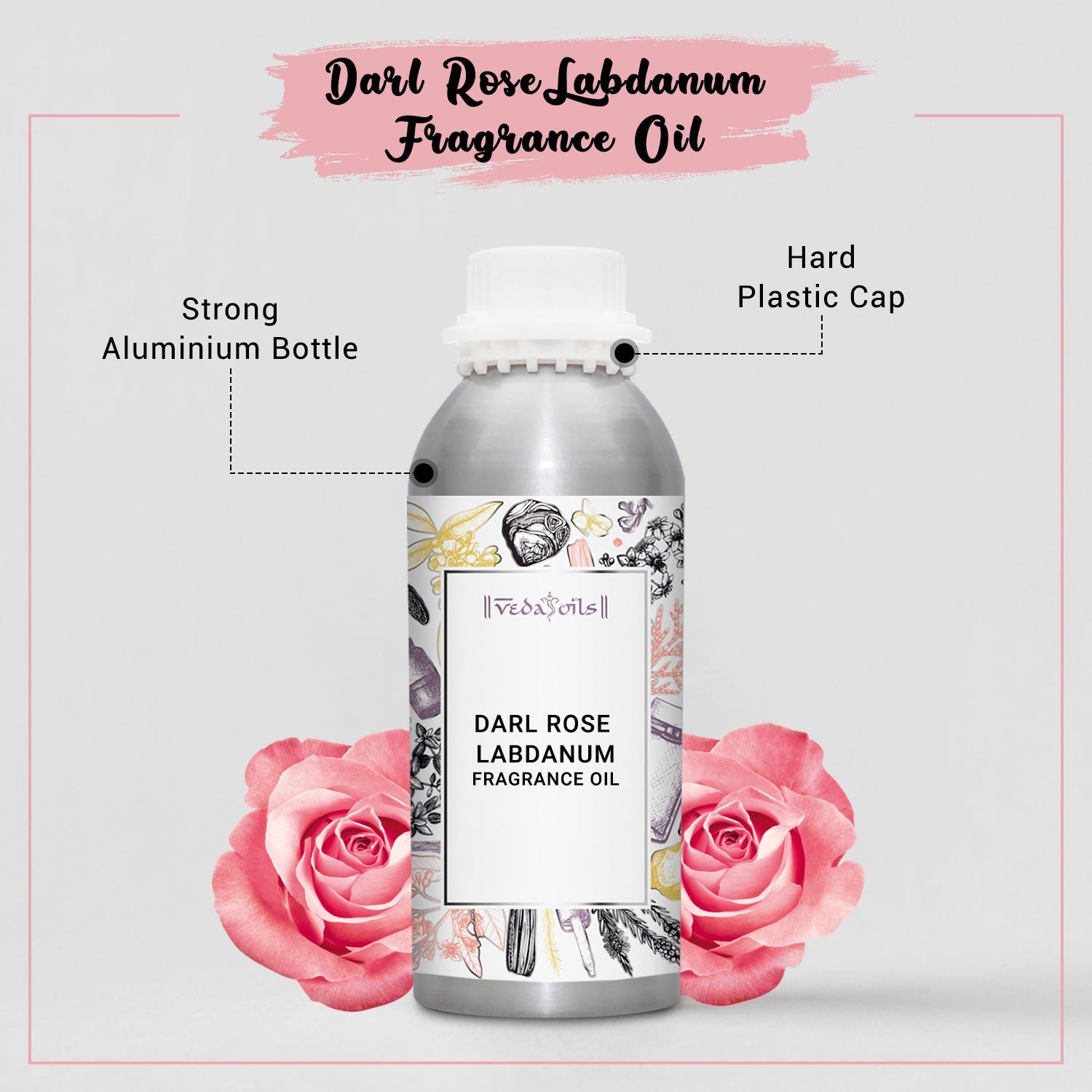 Dark Rose Labdanum Fragrance Oil Bulk Supplier 