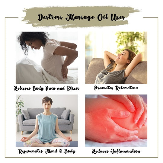 DeStress Massage Oil Uses