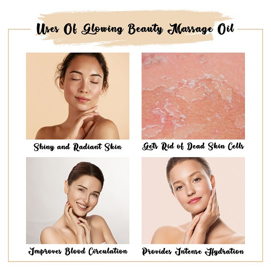 Glowing Beauty Massage Oil Uses