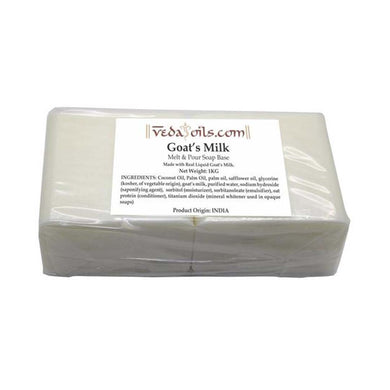 Goats Milk Melt and Pour Soap Base with Glycerin  (SLES, SLS, Paraban free)