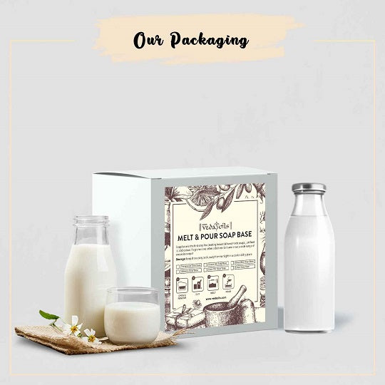Pure Goats Milk Melt and Pour Soap Base Packaging