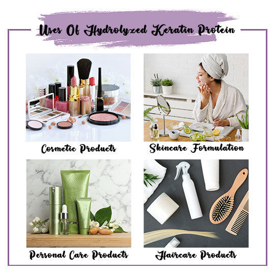 Hydrolyzed Keratin Protein Uses