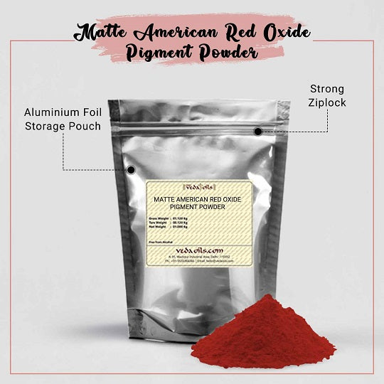 Matte American Red Oxide Pigment Powder
