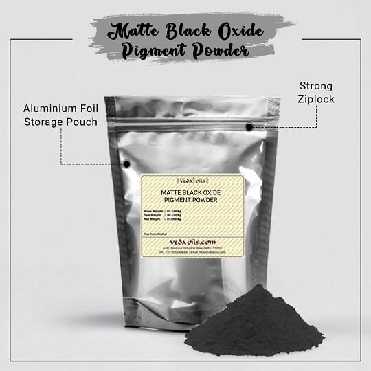 Natural Matte Black Oxide Pigment Powder