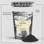 Natural Matte Black Oxide Pigment Powder