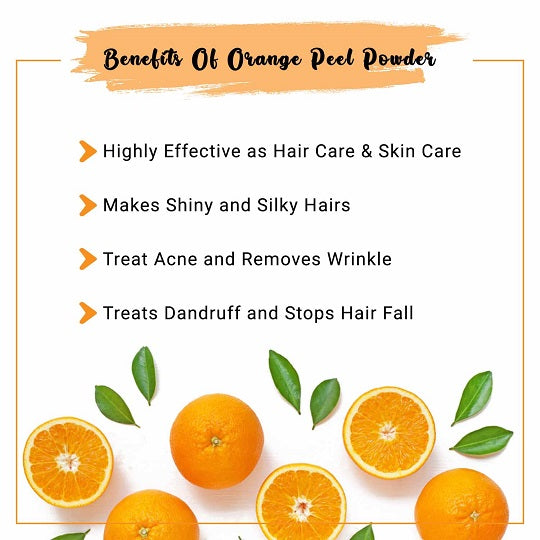 Orange Peel Powder Benefits