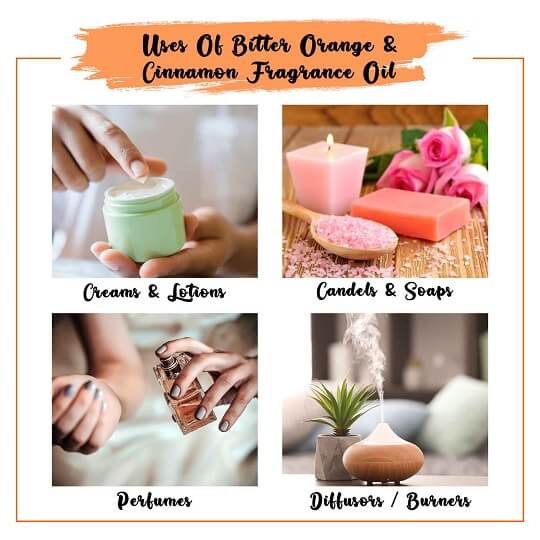 Bitter Orange & Cinnamon Fragrance Oil Uses