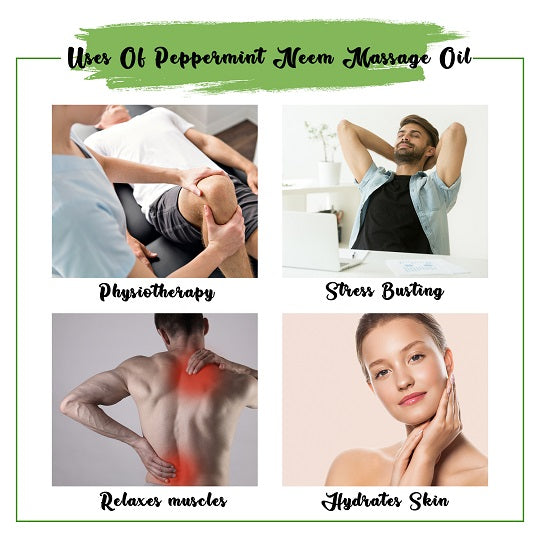Peppermint & Neem Massage Oil Uses