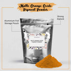 Pure Matte Orange Oxide Pigment Powder