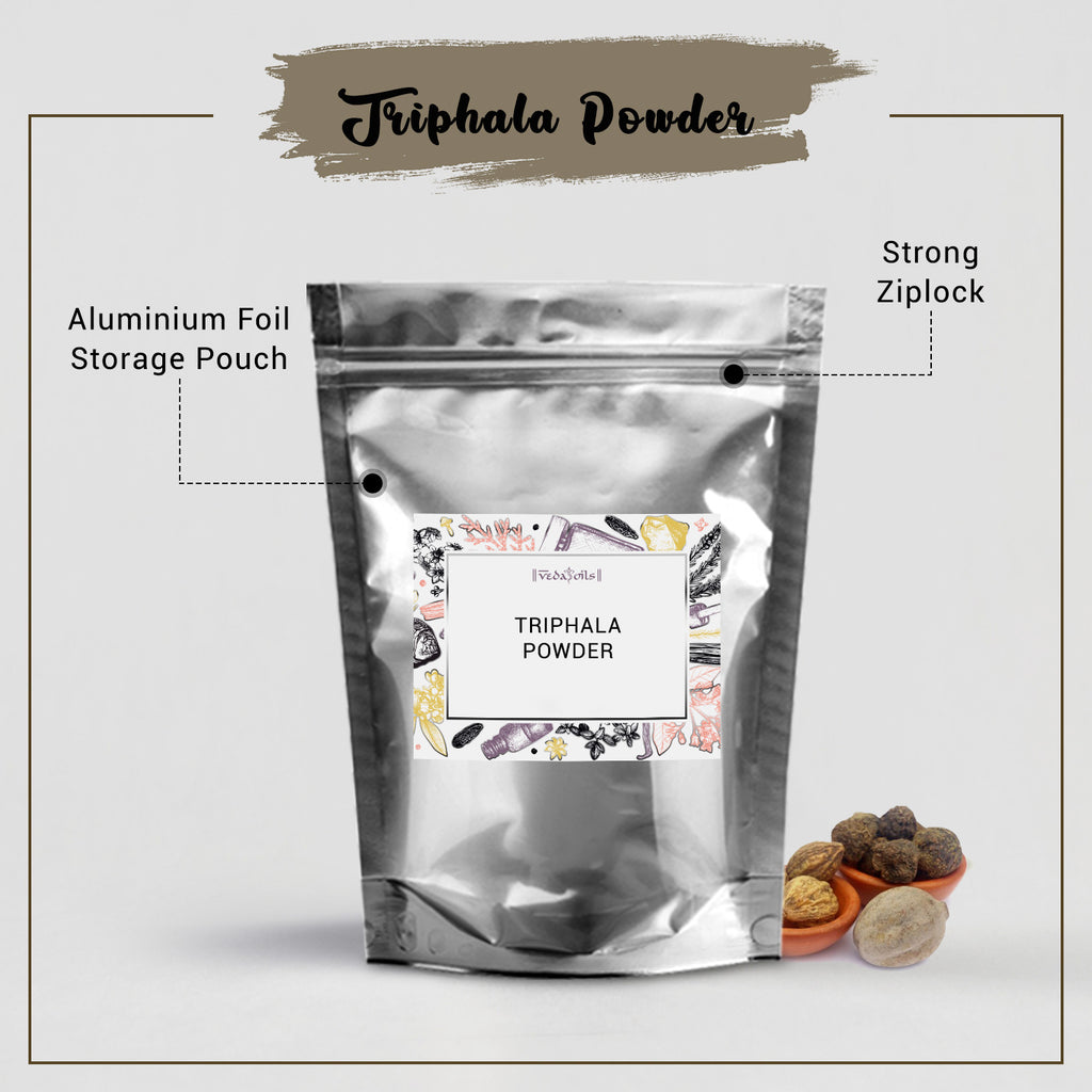 Pure Triphala Powder Packing