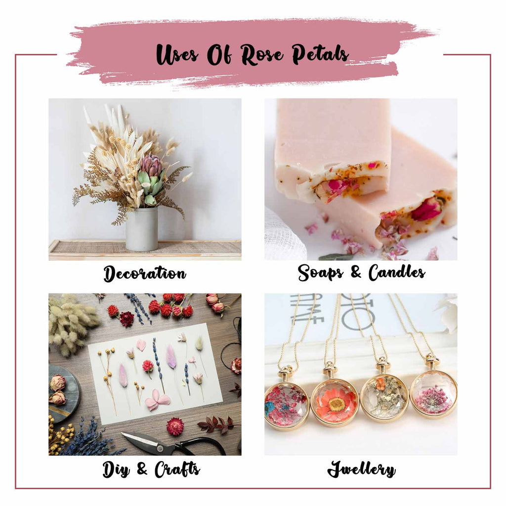 Premium Rose Petals Uses