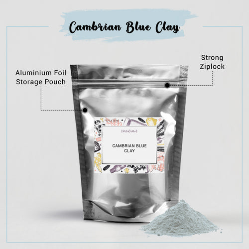 Serbian Blue Clay Powder Packing