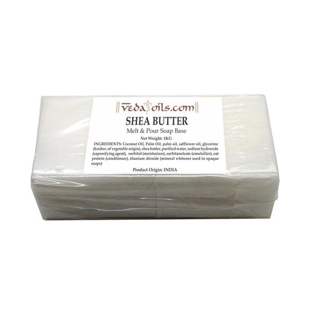 Essencetics 20 lb All Natural White Shea Butter Soap Base for Soap Making Melt and Pour Shea Butter Glycerin Soap Base for Soap Making, Size: 20 lbs