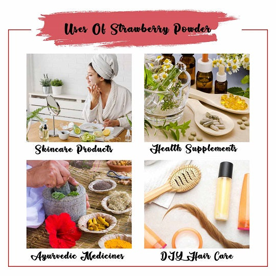 Strawberry Powder Uses