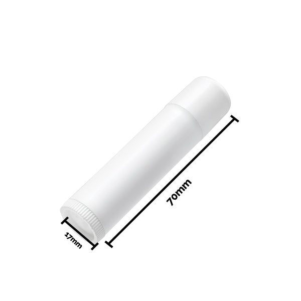 Clear Lip Balm Chapstick Tube Dimension
