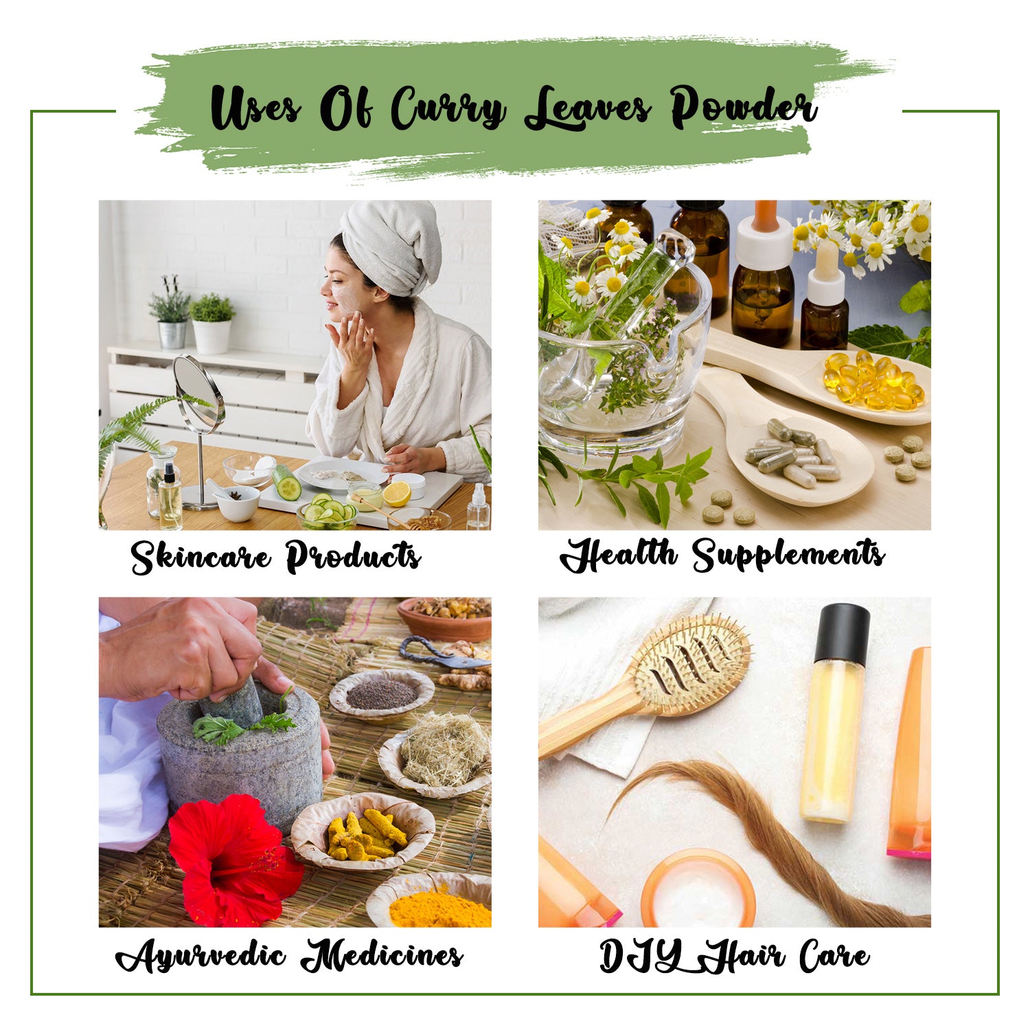 Uses of Curry Leaves Powder 