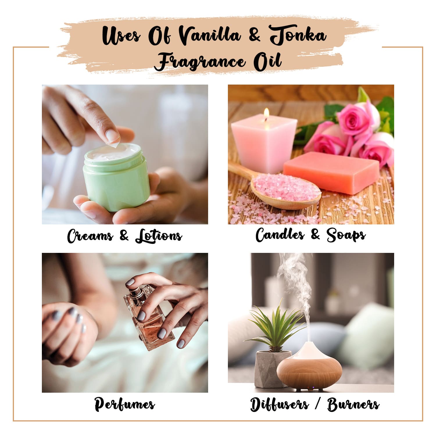 Vanilla Tonka Fragrance Oil Uses