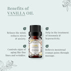 Vanilla oil benefits 