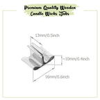 Wood Wick Tabs dimensions