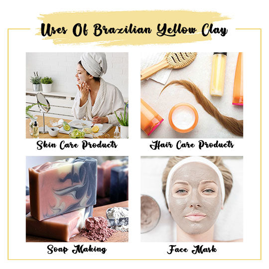 Brazilian Yellow Clay Uses