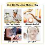 Brazilian Yellow Clay Uses