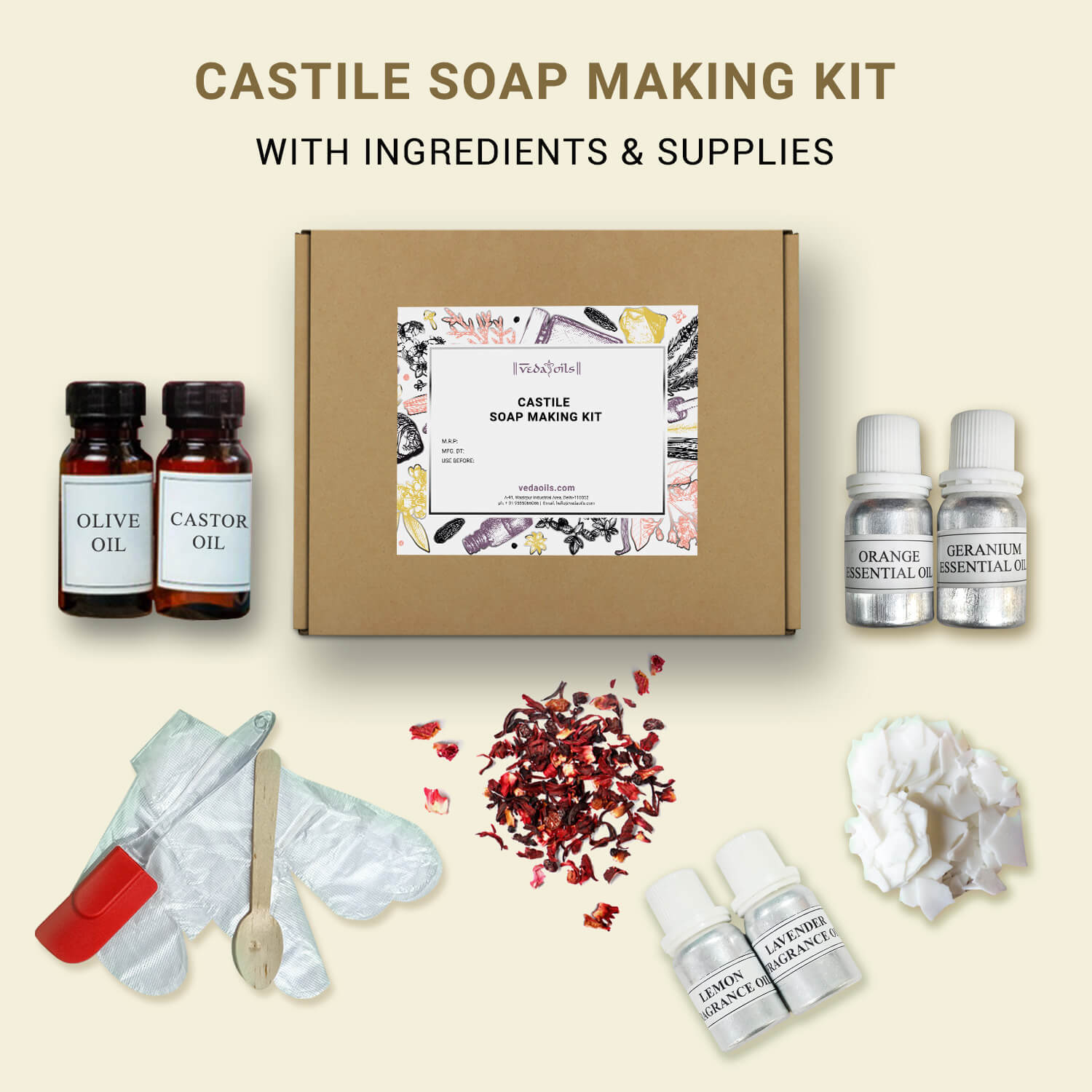 Castile Soap Bar Making Kit Online