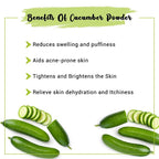 Cucumber Powder Benefits