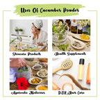 Cucumber Powder Uses