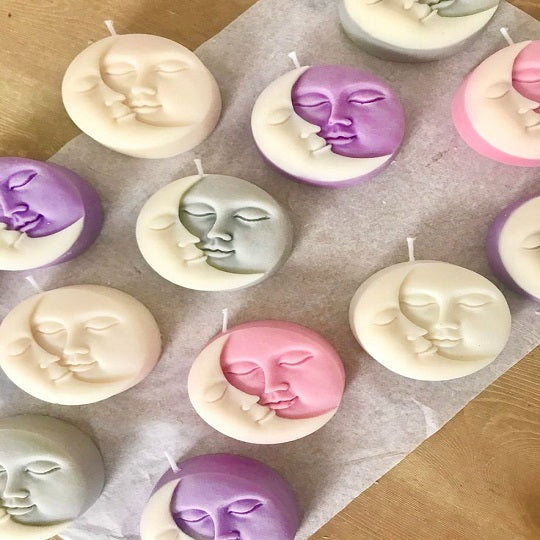 Sun Moon Candle Silicone Mold online
