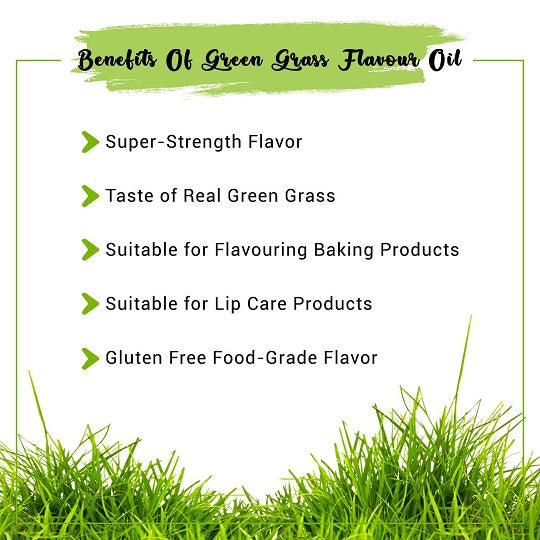 Green Grass Flavor Oil Benefits