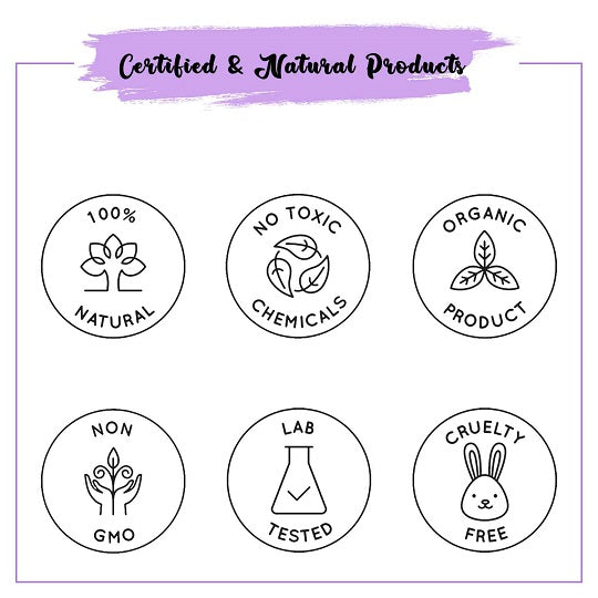 Certified Hair Growth Herbal Extract Blend 