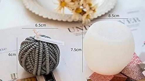 Woolen Candle Mold Size